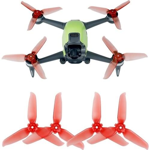 4PCS Multi-Color Propeller Quick Release 5328S Propellers 3- Blade Wing Prop Propellers For DJI FPV Drone Quadcopter Accessories