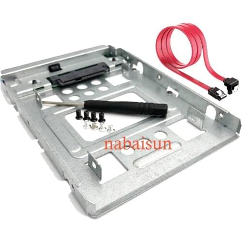 Eunaimee 654540-001 2.5" to 3.5" SATA SSD HDD Adapter tray for 651314-001 Gen8/gen9 N54L N40L with SATA cabel screwdriver