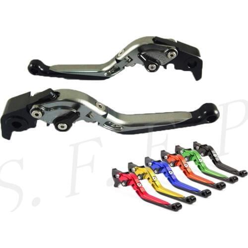 CNC Aluminum Folding Extendable Adjustable Brake Clutch Levers For Aprilia RSV4 FACTORY/RSV4-R/RR/RF 2009-2018
