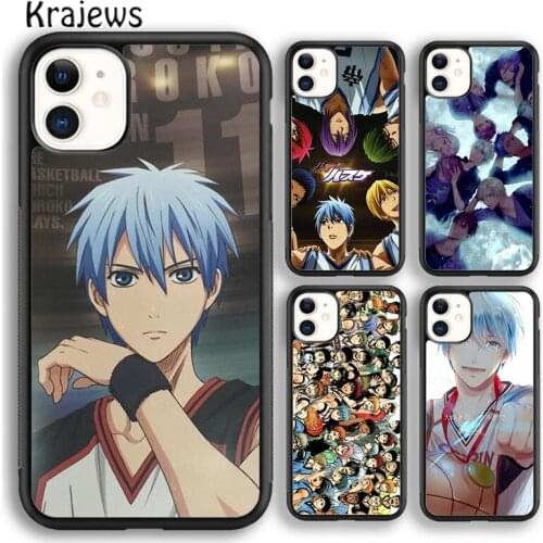 Krajews Kuroko s Basket anime manga Phone Case Cover For iPhone 5s 6s 7 8 plus X XS XR 11 12 pro max Samsung Galaxy S7 S8 S9 S10
