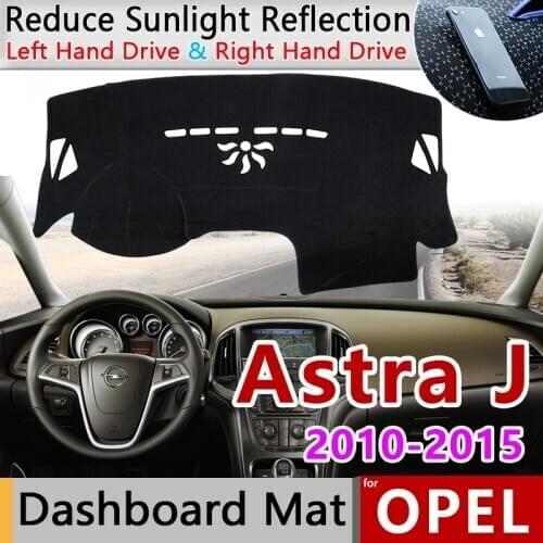 For Opel Vauxhall Holden Astra J 20102011 2012 2013 2014 2015 Anti-Slip Mat Dashboard Cover Pad Sunshade Dashmat Car Accessories