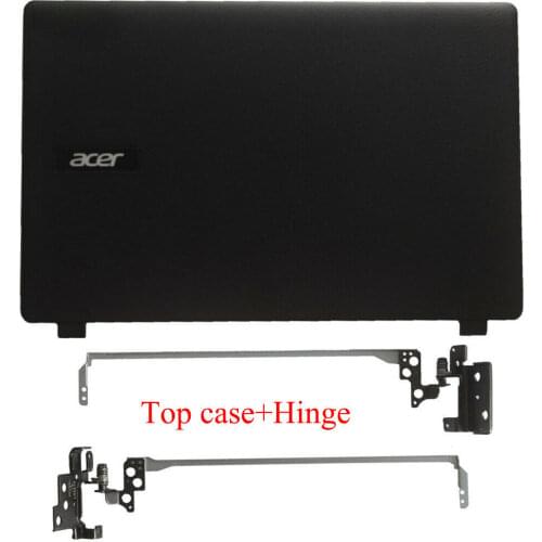 Used For Acer Aspire ES1-512 ES1-531 N15W4 MS2394 Rear Lid LCD Back Cover & Hinge