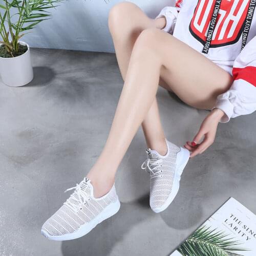 Summer New Womens Pedal Shoes ComFortable And Breathable Mesh Hollow Shoes Fashionable Soft Sole All-match Sports Casual Shoes