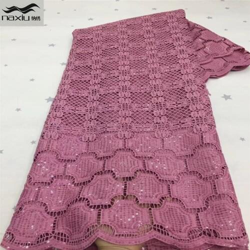 Madison African Milk Silk Lace Fabrics 2021 High Quality Lace Nigerian Cord Guipure Lace Fabrics Bride French Lace Fabric