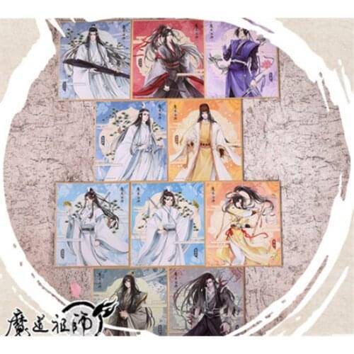 Grandmaster of Demonic Cultivation The Untamed Wuxian wangji coloured paper shikishi home decoration christmas Cos Gift Cute