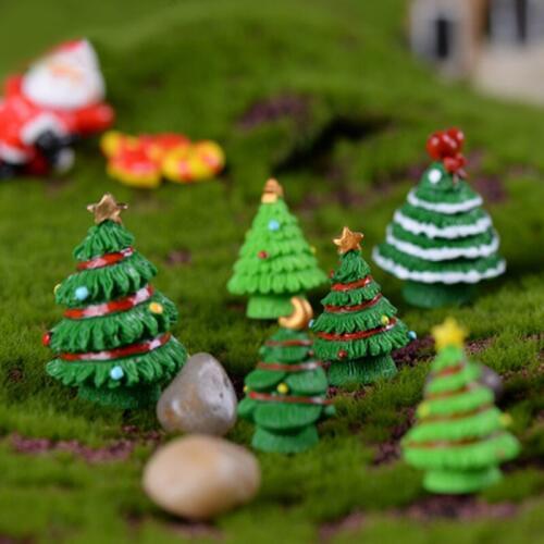 Mini decoration Christmas series Christmas tree 3 Micro landscape accessories Fairy garden home decoration accessories modern