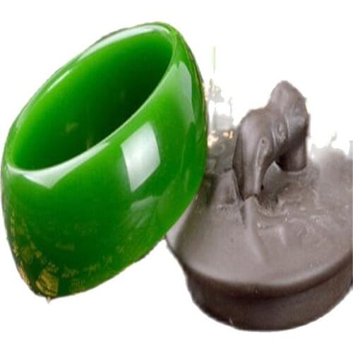 Natural Jasper Bracelet spinach green jade bracelet jade jade full green jade bracelet widened