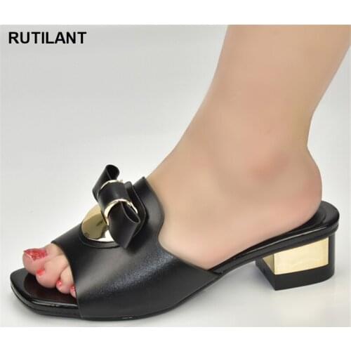 New Arrival Italian Women Shoes Decorated with Appliques Shoes for Wedding Women Ladies Dress Shoes Plus Size Women Shoes 43