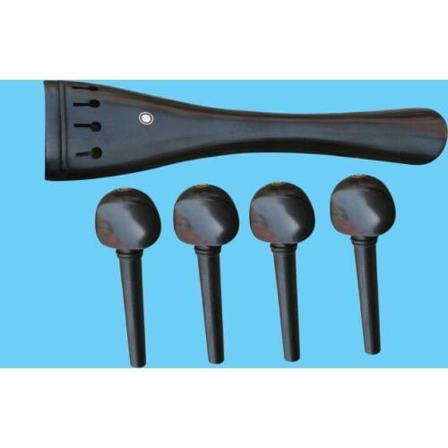 New 4/4 Cello parts, Top grade solid wood Cello tailpiece peg