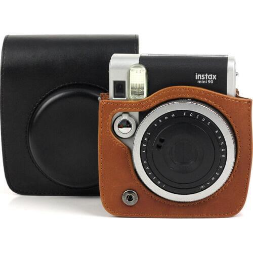 NEW Camera Bag Camera Case With Shoulder Strap Protective Case Pouch for FUJIFILM INSTAX MINI90 PB-079