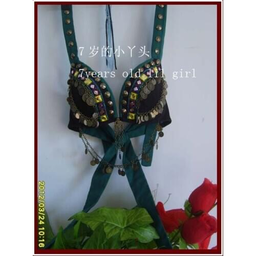 Tribal belly dance bra B80