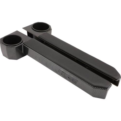 Carbon Fiber Door Armrest Cup Holder Storage Console For Toyota Land Cruiser 70 Series Accessories