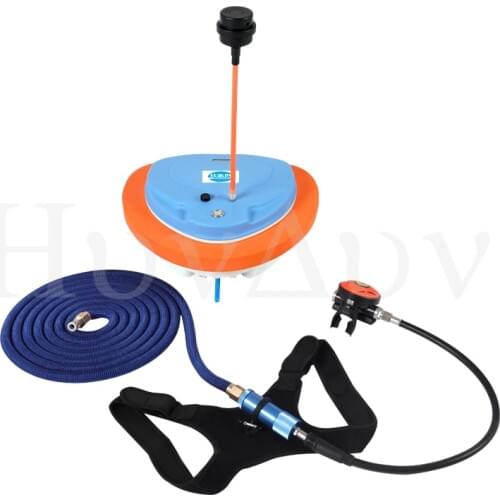 Full set of professional diving equipment for deep diving under the respirator ventilator tube