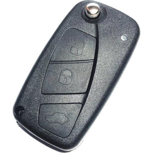 New 3 Button 3 BTN for FIAT 3 Button Punto Ducato Stilo Panda Flip Folding Remote Car Key Shell Case Cover SIP22 Blade