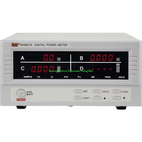 Power meter RK9901N AC/DC 5KV Withstand voltage tester Pressure Hipot tester Resistance Electronics Parameter Audio