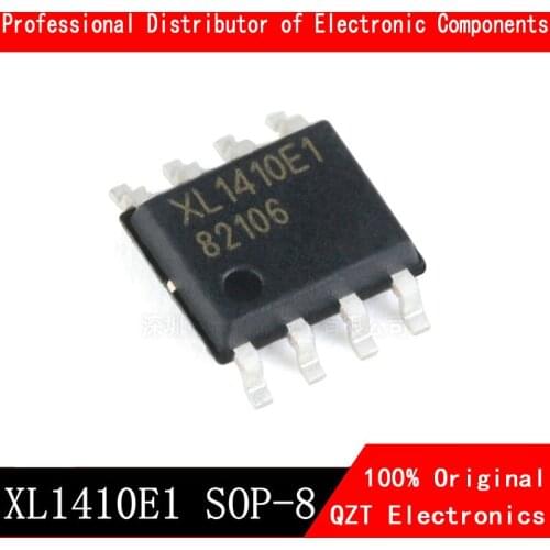 10pcs/lot XL1410 SOP8 XL1410E1 SMD SOP-8 power step-down new original In Stock