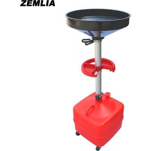 34L Waste Oil Pumping Receiving Oil by Tray