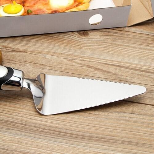 430 Stainless Steel​/PP Cooking Supplies Cheese Spatula Geometry 1Pcs Multi Purpose Baking Tools Silver Spatula Knife