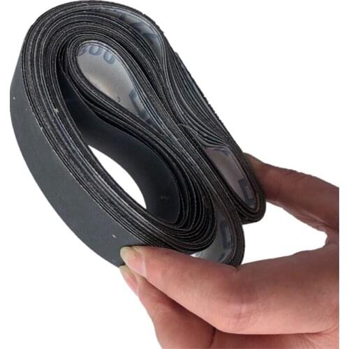 15Pcs/set 600/800/1000 Grit Abrasive Belt Black Silicon Carbide Polishing Abrasive Sanding Belts Abrasive Tools Accessories