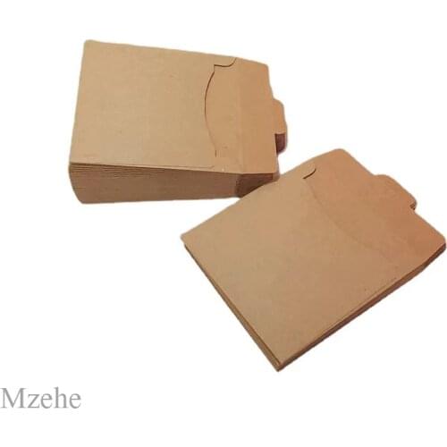 Kraft Paper CD Bag CD Greeting Card Envelope Kraft Paper Bag gift bag Kind of Card File Packaging Bag stickers Holiday Supplies