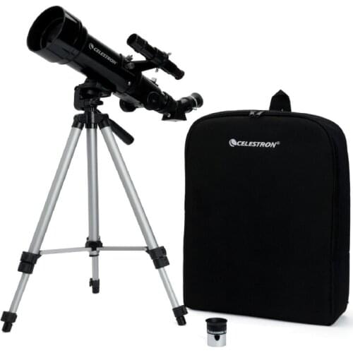 Celestron PowerSeeker 70/400MM AStronomical Telescope Travel Spotting Scope Refractor 150X Zoom Monoculars with Bag For Kids GIf