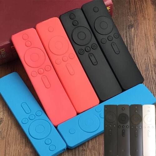 Remote Cases For 4a4c Voice Soft Silicone Protective Case for Mi Remote Rubber Cover for Remote Control Mi TV Box