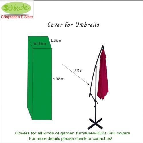 Garden Umbrellas cover,water proofed cover,dust proofed cover,furniture cover,Free shipping
