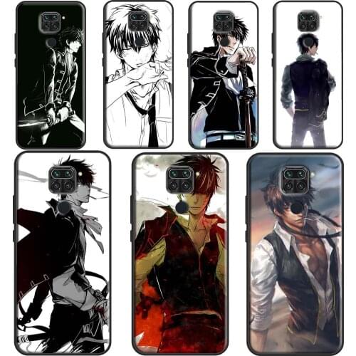GINTAMA Hijikata Toushirou Anime Case For Xiaomi Redmi Note 10 Pro 9S 8T Note 8 Pro Note 9 Pro K40 7 8 9 A 9C 9T Back Cover
