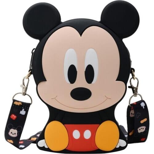 Disney Mickey mouse Cute Mini Bag Womens Bag Female Cartoon Waterproof Shoulder Bag women Girl Fashion Messenger Bag