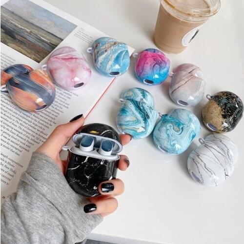 2021 New Earphone Case for Xiaomi MI Redmi Buds 3 pro Headphones Cover Marble pattern For Airdots 3 pro Charging Box Bags Funda