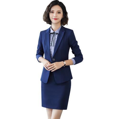 NEW Women clothing sets 2 piece set top and skirt from korean Womens suit set Stylish clothes Womens office clothing set K4101