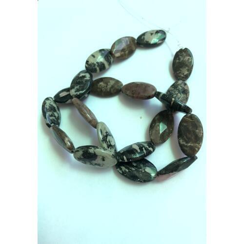 Wholesale 1string Natural Rhodonite Gem stone Beads12x20mm Faceted Marquise Beads,Loose Stone Beads For Jewelry making 15.5"