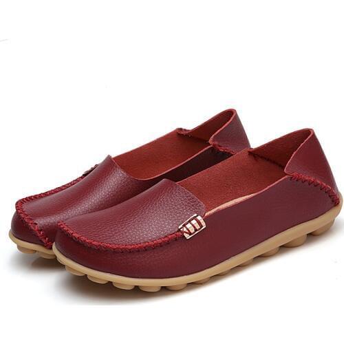 Women Flats Leather Shoes Woman Loafers Shoes Spring Summer Flats Fashion Soft Breather Casual Flat Shoes Footwear