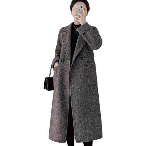 Wfamh Women's Gray Coats