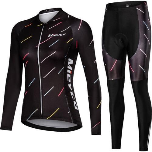 Women Female Ciclismo Long Sleeves Road Bike Clothing Riding Shirt Team Jersey Custom Design Cycling Jersey Mtb Bicycle Clothes