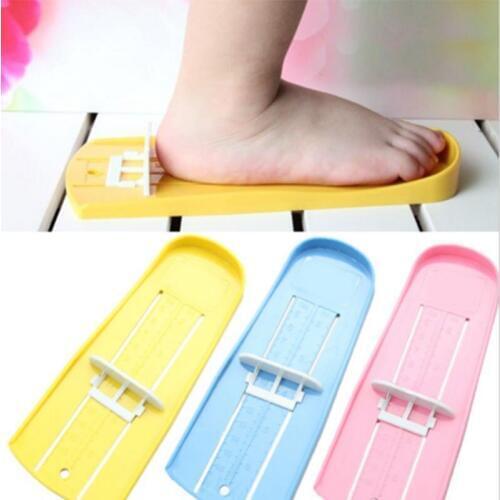 2018 New Portable Children Toddler Baby Foot Measuring Gauge Infant Shoe Measure Tools For Baby Candy Color 1PCS Hot Sale