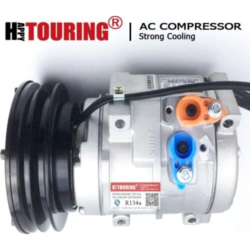 10S17C A/C Compressor For Excavator Caterpillar 320C 320D DL 1761895 447280-2070 447220-3845 447220-3846 447220-3847 447220-3848