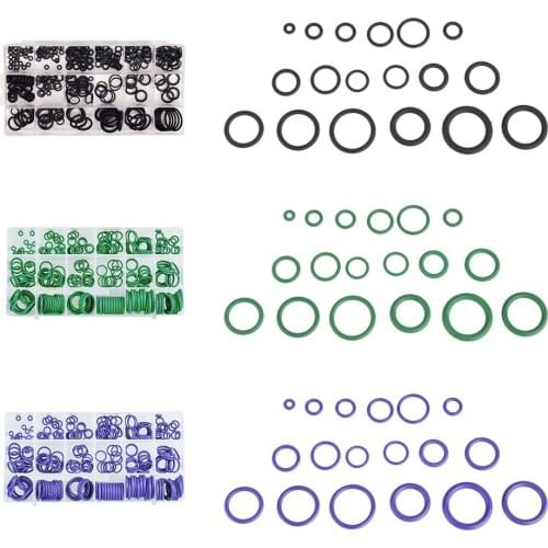 225 pcs/set Rubber O Ring Washer Seals Watertightness Assortment Kit O-Ring 18 Different Size With Plastic Case