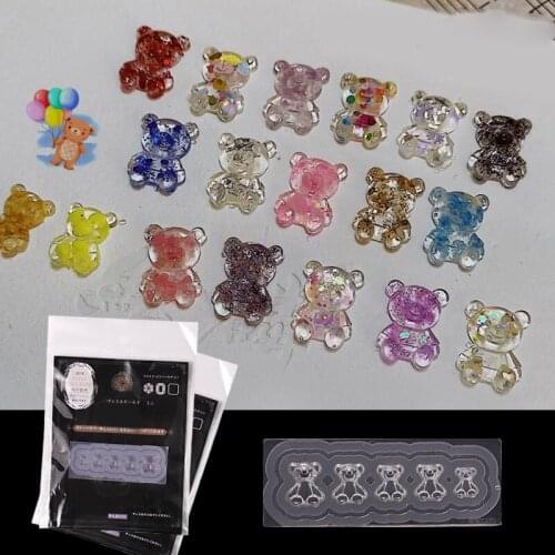 3D Silicone Mold Nail Carving Stamping Stencils Crystal Plate Nail Art Template DIY Manicure Mould