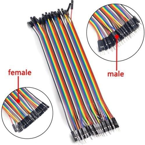 40 Pin Dupont Line 10cm/20CM/30CM Male to Male+Female to Male + Female to Female Jumper Wire Dupont Cable
