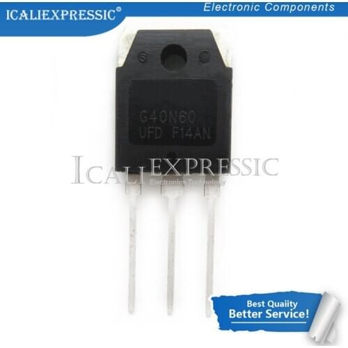 5PCS SGH40N60UFD G40N60UFD G40N60 TO-247 In Stock