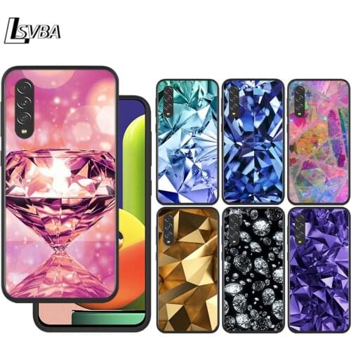 Flash Diamond for Samsung Galaxy A90 A80 A70 A60 A50 A40 M30 A20E A2Core A10S A10E Silicon Soft Black Phone Case