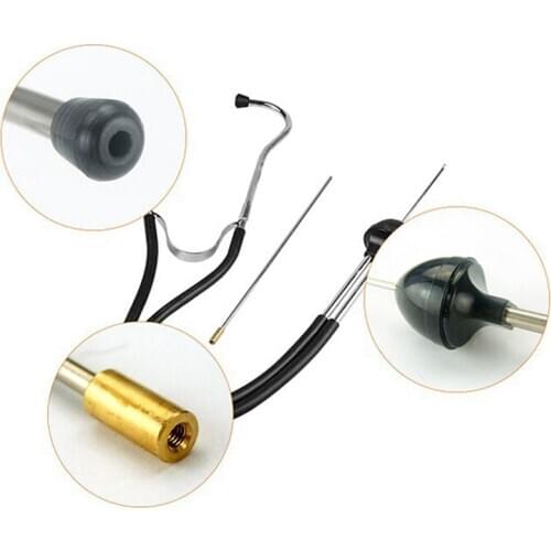 Car Cylinder Stethoscope Diagnostic Tool Engine Cylinder Noise Tester Detector Auto Abnormal Sound Diagnostic Device