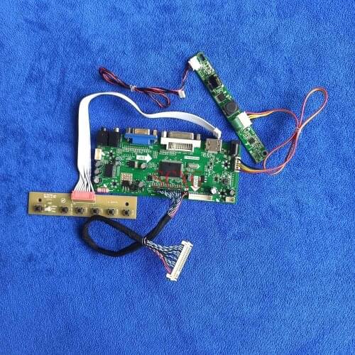 DVI VGA HDMI-compatible 30 Pin LVDS M.NT68676 controller board LED LCD 1920*1080 Kit Fit LM215DT7A/LM215DT8A/LM215DT9A Screen