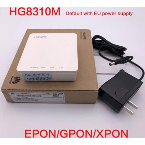 GPON ONU HG8310M 1GE XPON ONT With Single Lan Port Apply to FTTH HG8010H Termina Epon 100% Original FTTB Hybrid ONU 1PCS
