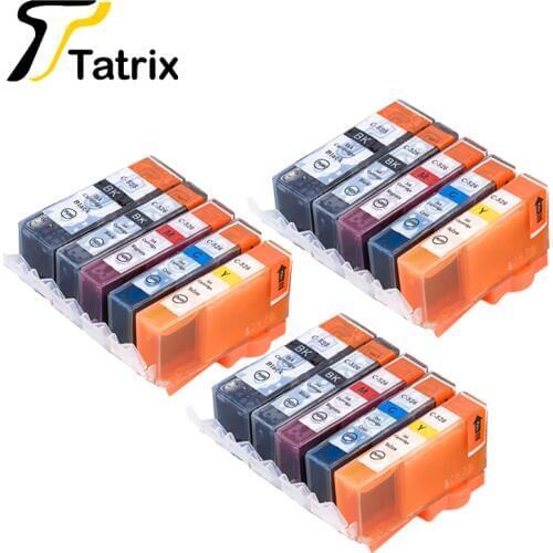 15 PCS For Canon PGI525 CLI526 Compatible Ink Cartridge For Canon PIXMA IP4850/IP4950/IX6550/MG5150/MG5250/MG5350 Printer