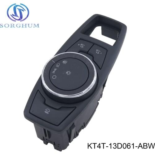 KT4T-13D061-ABW Headlight Fog Light Lamp Control Switch For Ford Edge 2015-2020 KT4T13D061ABW
