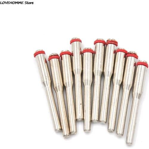 Miniature Clamping Connecting Lever Polishing Wheel Mandrel Cutting Wheel Holder For Dremel Accessories Rotary Tool 3.175mm 10Pc
