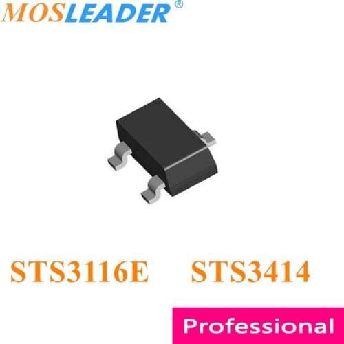 Mosleader STS3116E STS3414 SOT23 3000PCS STS3116 N-Channel 20V 30V Made in China High quality
