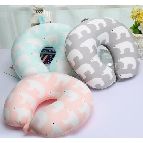Mylb Newest Polar Bear U Type Travel Pillow Neck Cushion For Neck Fashion Soft Healthy cushion Airplane Driving Home Decoration